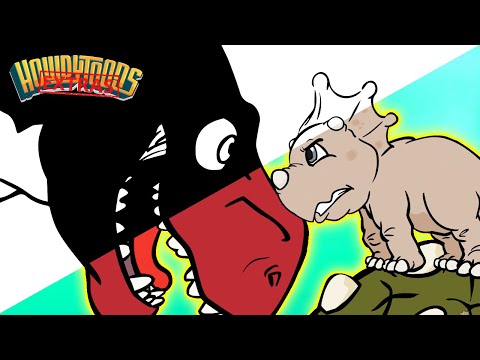 The Making of Dinosaur Battles | Dinosaur Songs  for kids from Dinostory by Howdytoons