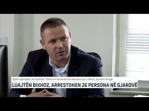 Luajtën bixhoz, arrestohen 26 persona në Gjakovë | T7