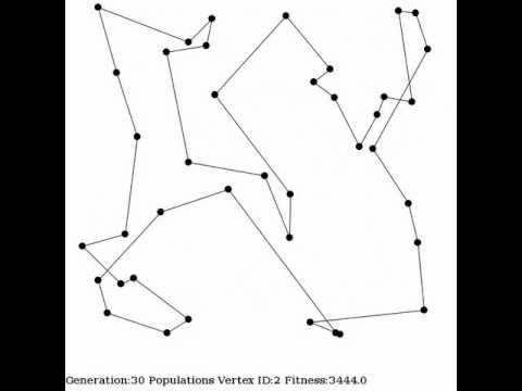 Genetic Solver Result with Pregel API on Spark