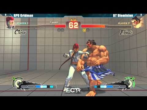 SSF4 AE2012 Top 8 RPD Gridman vs BT Dieminion - ECT4 Tournament