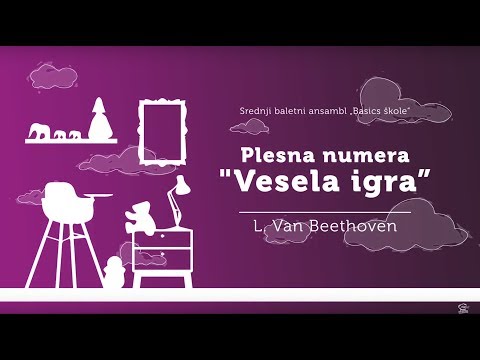 Baletni ansambl Basics škole - Numera „Vesela Igra“, L. Van Beethoven (Humanitarni koncert "Mrvice")