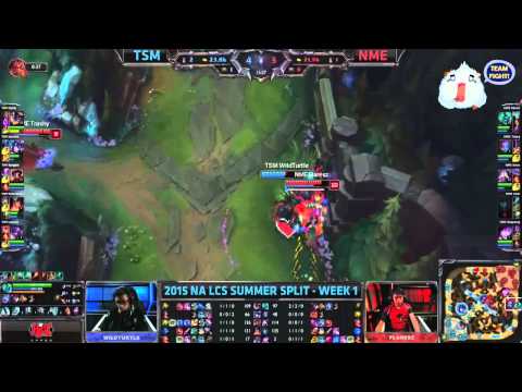 TSM x NME - NA LCS 2015 Summer - W1D2