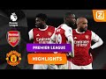 WEDSTRIJD VOL KANSEN ? | Arsenal vs Man United | Premier League 2020/21 | Samenvatting