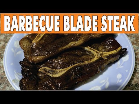 Barbecue Blade Steak Recipe by Cookingee