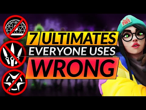 7 ULTIMATES Everyone Uses WRONG in Valorant - Mistakes You MUST STOP - Pro Tips and Tricks Guide