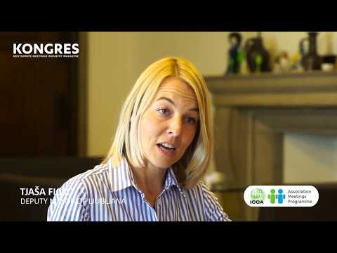 ICCA AMP 2018:  Interview with Tjaša Ficko, Deputy Mayor of Ljubljana