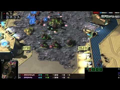 Starcraft 2 GamePlay GoOdy v HyuN TvZ Game 2 SC2 the best Games