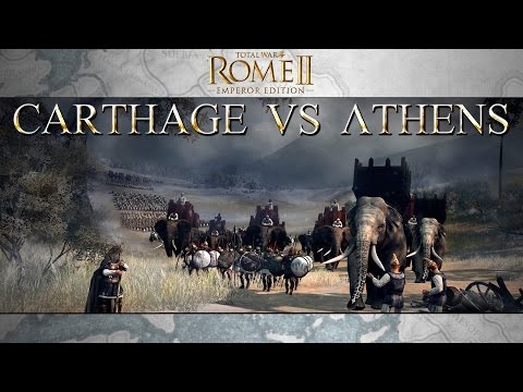 Total War Rome II : Carthage vs Athens