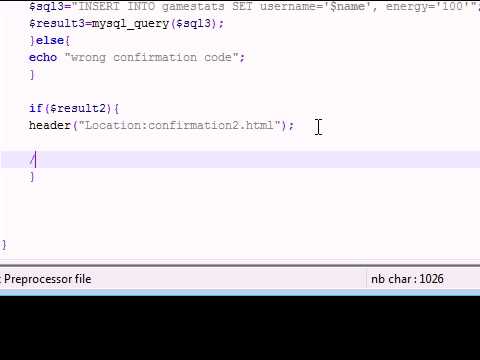 PHP Tutorial 35 Deleting Data from Temp Tables for PHP Game
