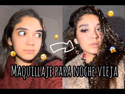 Me invento un maquillaje navideño y sale bien || VLOGMAS