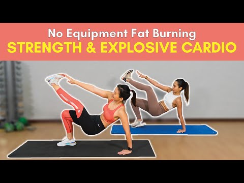 No Equipment Strength & Explosive Cardio (Burn & Build) | Joanna Soh