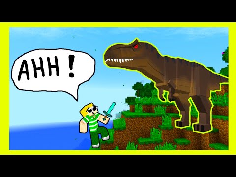 🤬EN DINOSAUR ANGRIBER OS!!🤬 - Dansk Minecraft Titanic #8