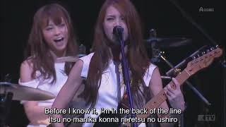 SCANDAL - Runners High (LIVE - Romaji &amp; English Subtitles)