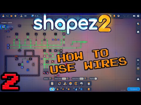 Shapez 2: How To Use Wires and Gates