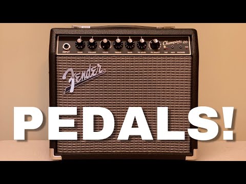 The Fender Champion 20 and Pedals? We Demo It!