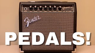 Video thumbnail for The Fender Champion 20 and Pedals? We Demo It! by 5 Minute Music