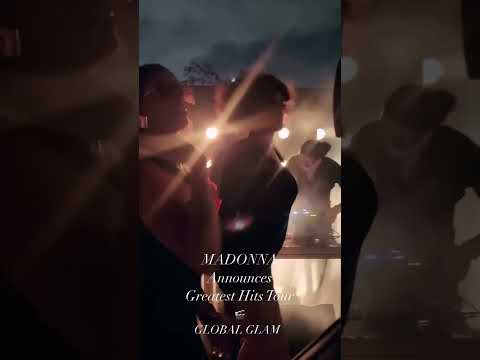 When we got up close with Madonna in Miami. She recently announced her “The Celebration Tour”.