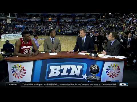 インディアナ対アイオワ 2017年ビッグテン男子バスケットボール大会 (Indiana vs. Iowa - 2017 Big Ten Men's Basketball Tournament)