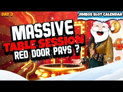 Thumbnail for video: Jimbo's Slots Christmas Countdown: MT4 & High Stakes Roulette! 3/24