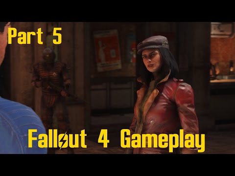 Fallout 4 Walkthrough Gameplay - Part 5 - Piper's Interview in Diamond City.