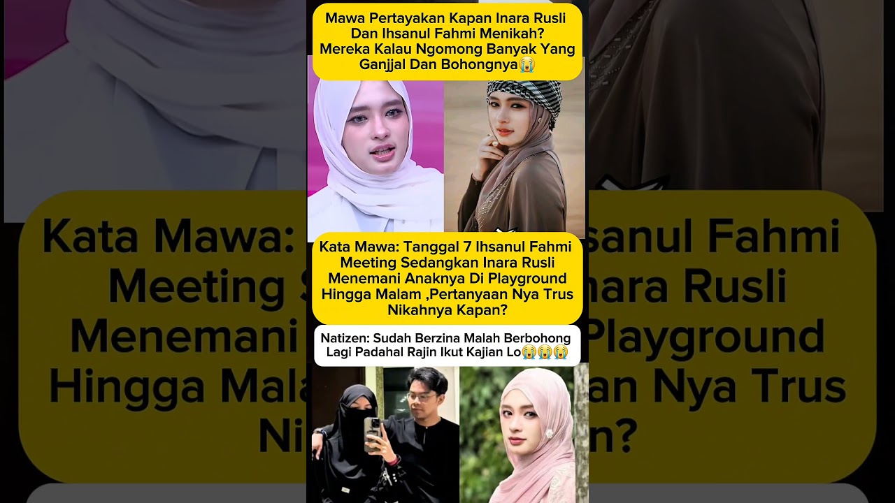 pernikahan inara rusli di pertayakan #inararusli