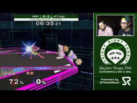 FNT 30 - ARMY (Ice Climbers) vs. dT | HugS (Samus) - SSBM Grand Finals - Smash Melee