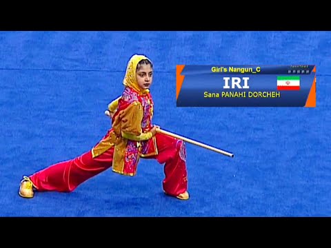 Sana Panahi Dorcheh 🇮🇷 🥇8.54 score (Nangun C) 11th Junior Asian Wushu Championship 2023 China