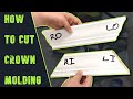How to Cut Crown Molding In 3 Min