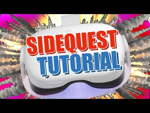 SO verbesserst Du deine Meta Quest 3 mit Sidequest VR! Sidequest Meta Quest Pro