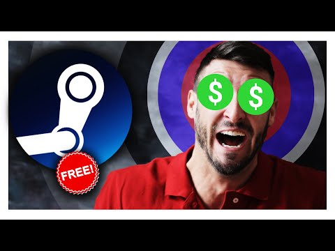Part of a video titled How do I get so many Steam Games for FREE! - YouTube