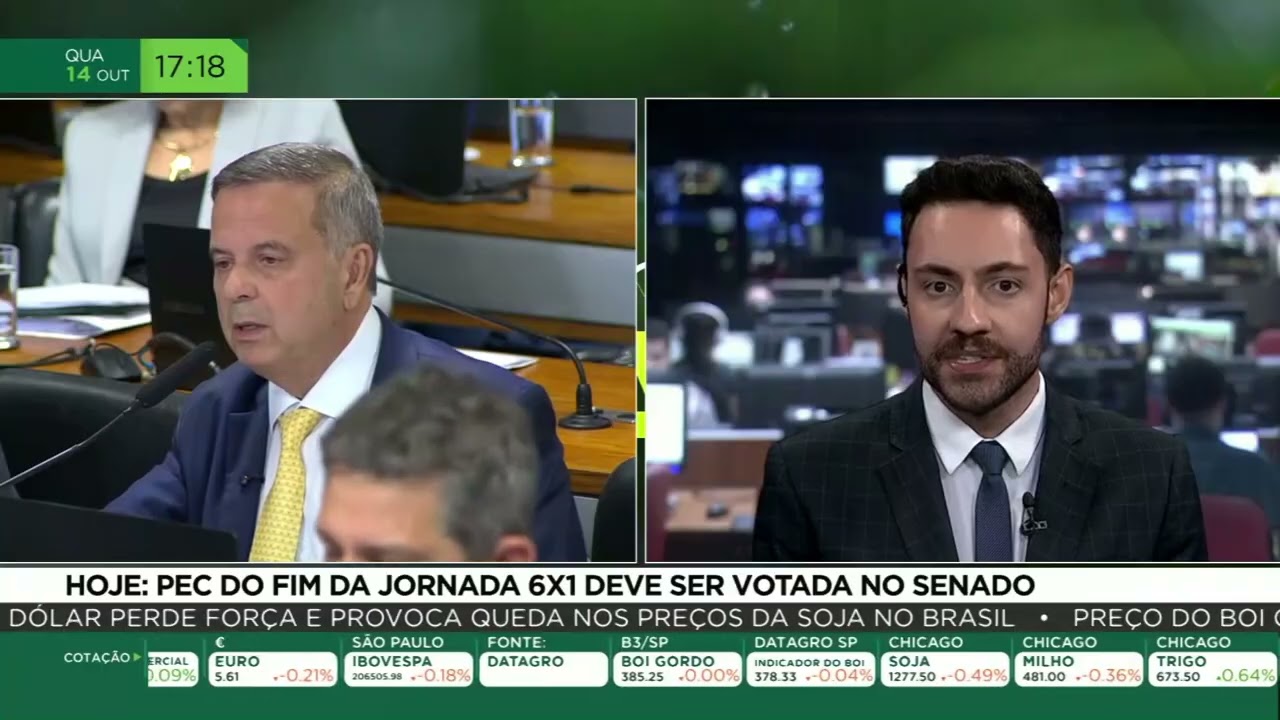 Conexão BandNews TV e Jornal Agromais desta quarta-feira (14/10)