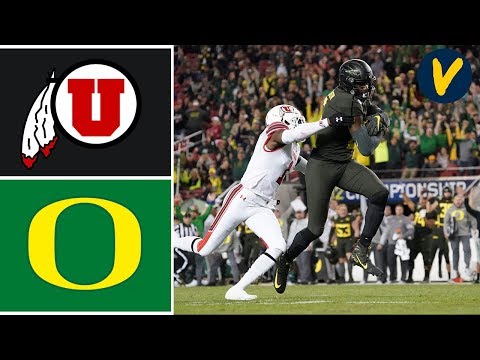 #5 Utah vs #13 Oregon Highlights | 2019 Pac 12 Championship