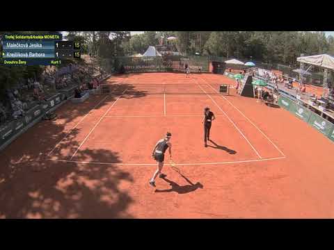 Krejčíková vs Malečková_27.6.2020 - Trofej Solidarity a Naděje ČTS by MONETA - Macha Lake Open_SF
