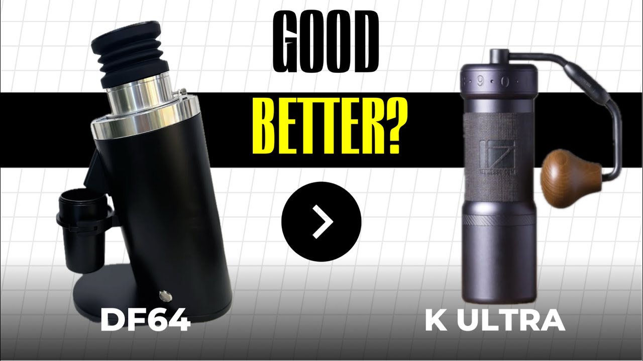I replaced DF64 with 1Zpresso K ULTRA!!! Is hand grinder better than electric grinder?