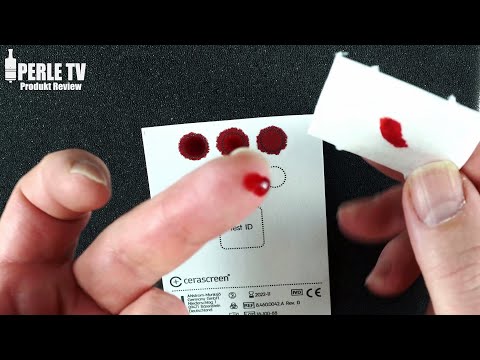 "cerascreen" Vitamin D3 Bluttest (Sonnenvitamin) für Zuhause (4k@30fps)