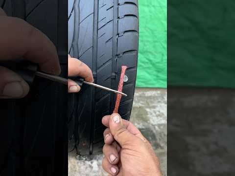 tubeless kit repair just so easy tubeless kit kaise repair karte hain #tyre #mechanic #truck
