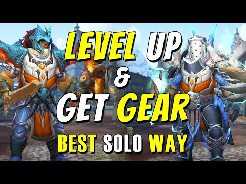 How To LEVEL and GEAR UP your Alts quickly in WoW Dragonflight 10.0.7