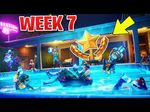 ⭐FORTNITE SEASON 10 WEEK 7 SECRET BATTLE STAR LOCATION !