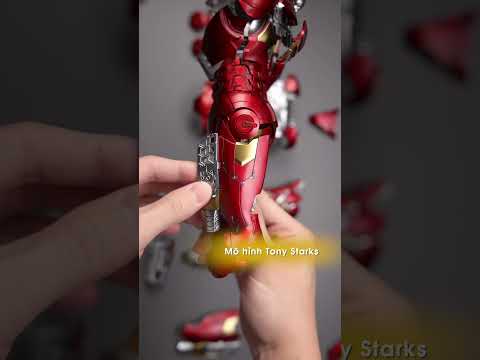 Mô hình sưu tầm 3D DIY tỉ lệ 1/6 Tony Stark (Phiên bản Mark VII Suit up)