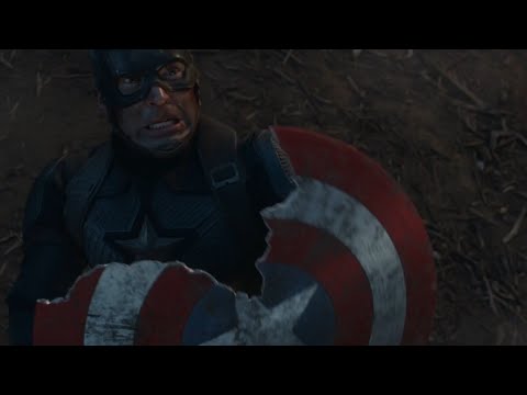 Thanos Breaks Cap's Shield Scene : Avengers Endgame(2019)