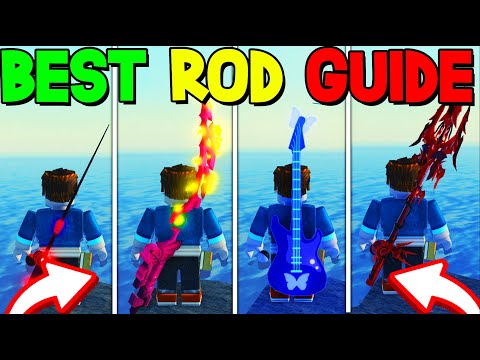 FISCH BEST RODS PROGRESSION GUIDE in Fisch! Best Fishing Rods! (Roblox Fish)