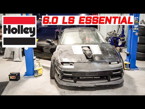 6.0 LS Nissan S13 Gets a HOLLEY TERMINATOR X!