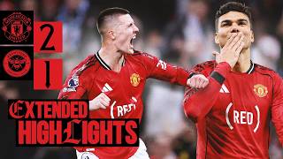 Casemiro Sedang Dalam Performa Gemilang 🔥 | Man Utd vs Brentford | Cuplikan Pertandingan Lengkap