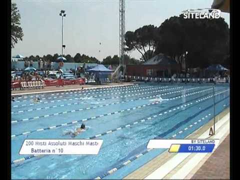 Serie 10 dei 200 Misti  Assoluti Maschi Master - 12 MEMORIAL ANDREA BETTIOL