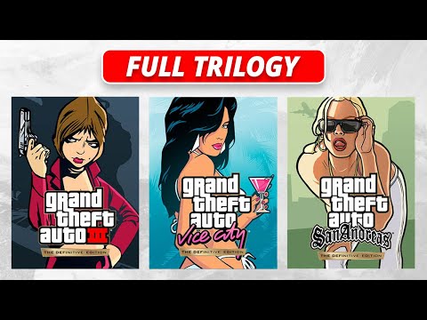 Grand Theft Auto (GTA): Definitive Edition – The Trilogy – FULL GAME Walkthrough (No Commentary, PC)