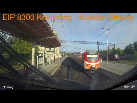 PENDOLINO Kołobrzeg - Kraków [Rearview 4K] #pendolino