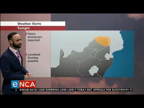 15 February 2019 eNCA Now weather