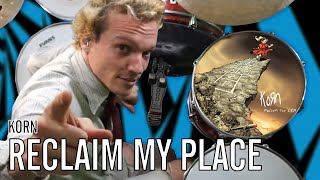 Korn - Reclaim My Place | Office Drummer [First Time Hearing]