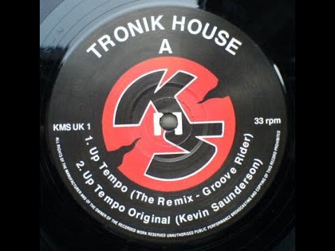 (A2) Kevin Saunderson – Up Tempo (original) KMS – KMS UK 1 (1992)