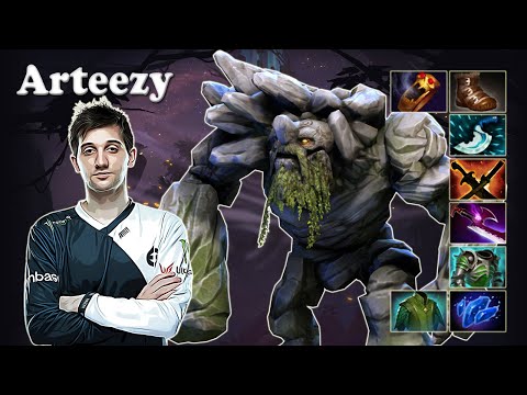Arteezy - Tiny Safelane vs Yawar Shadow Fiend | Dota 2 7.30 Gameplay